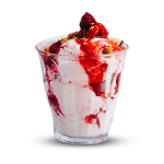 Raspberry & White Chocolate Sundae 