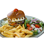 Magyu & Halloumi Burger 