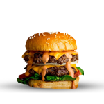 Angus & Halloumi Burger 